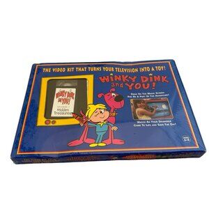 Winky Dink and You Interactive VHS Coloring Kit 1998 Tape RARE Brand New Sealed